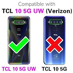 FDCWTSH Compatible with TCL 10 5G UW Verizon Wallet