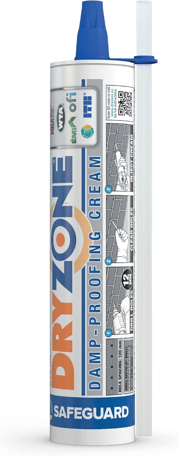 Dryzone Damp Proofing Cream (DPC) - 310ml - High-strength Injection cream for rising damp treatment. BBA & WTA Approved — image 1