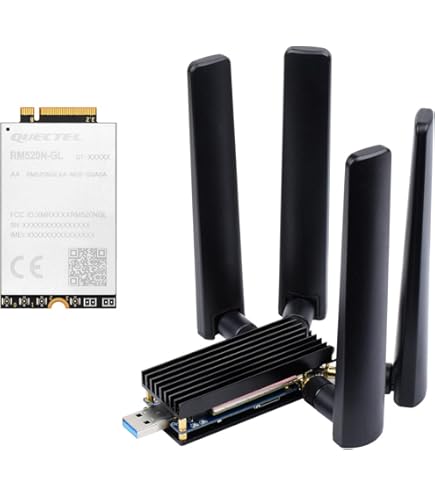 QUECTEL5G通信カードRM520N-GLファン付きCPE用モジュール QUECTEL5G通信カードRM520N-GLファン付きCPE用モジュール