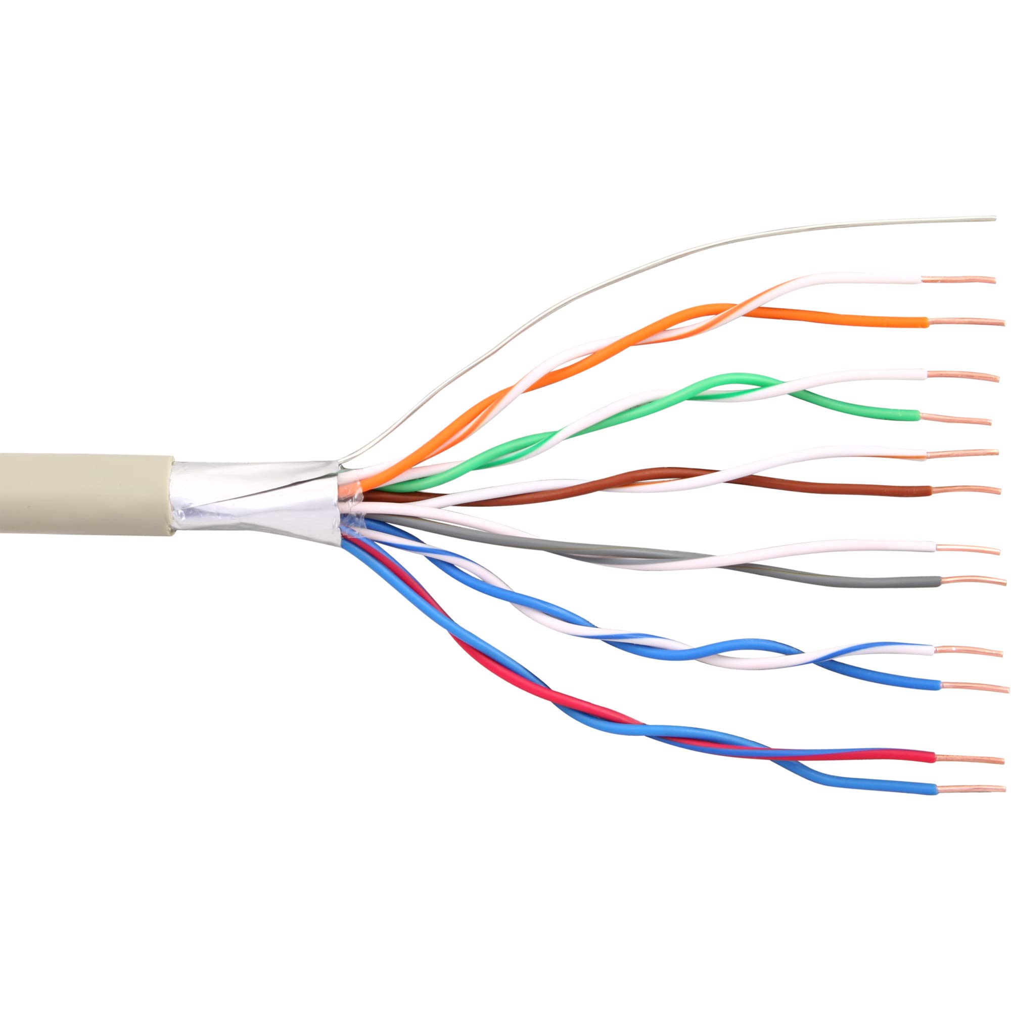 InLine 69977A Telephone Cable 12 Core 6 x 2 x 0.6 mm 100 m Roll