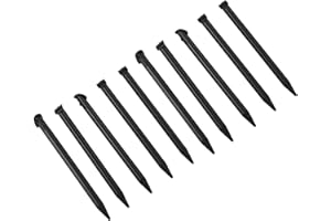 ZASCHMOY 10Pcs Stylus Touch Screen Pen for NEW 3DS XL Console - Ergonomic, Lightweight Design -, HighQuality Material (Black)