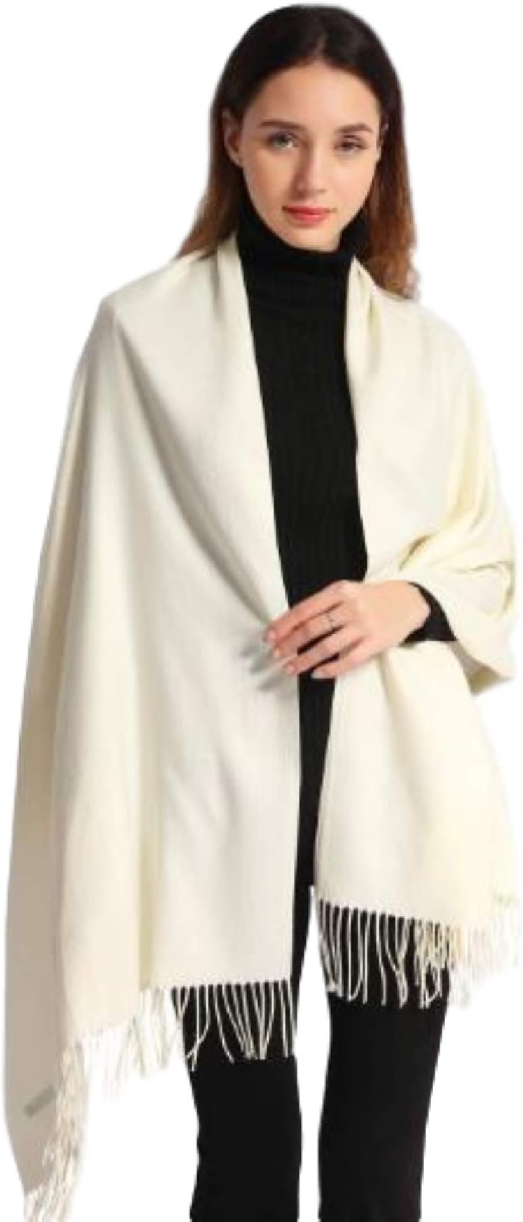 CASHMERE WOMENS SCARF for Ladies, Assorted Warm Soft Silky Pashmina, Large Oversized Blanket Wrap Shawl Scarve, 180 cm x 70 cm