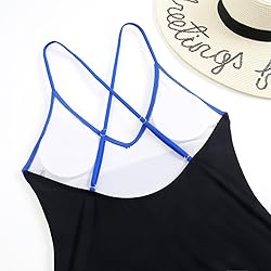 DUOWEI Crystal Bikini Bodysuit Color Block Bikini