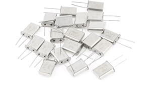 Aexit 20 Pieces Passive Components 27.145Mhz 27.145M Passive Quartz Crystal Crystals Oscillator HC-49U