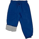 JAN & JUL Waterproof Fleece Lined Snow and Rain Pants for Toddlers and Kids