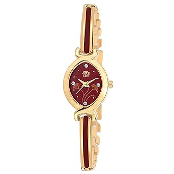 Swadesi Stuff Bangle Enchant Analog Red Dial Women's Watch-2251YM12