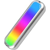 HUSUKU RS10 6000LM Underwater Marine Light for Boat, RGB 72LED 7" 12V 60W | All-Metal Body IP68 Waterproof, Ultra Bright Color Change LED Lights for Yacht Boat Transom Dock Pontoon Sailboat (1PC Light)