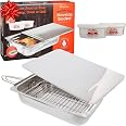 Amazon.com: Camerons Large Stovetop Smoker - Stainless Steel BBQ Smoker ...