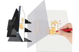YEECUEM Optical Image Drawing Board, Easy Tracing Drawing Sketching Tool, Sketch Drawing Board, DIY Drawing Tracing Board Light Copy Pad for Kids Artist Students Beginners Sketch Wizard