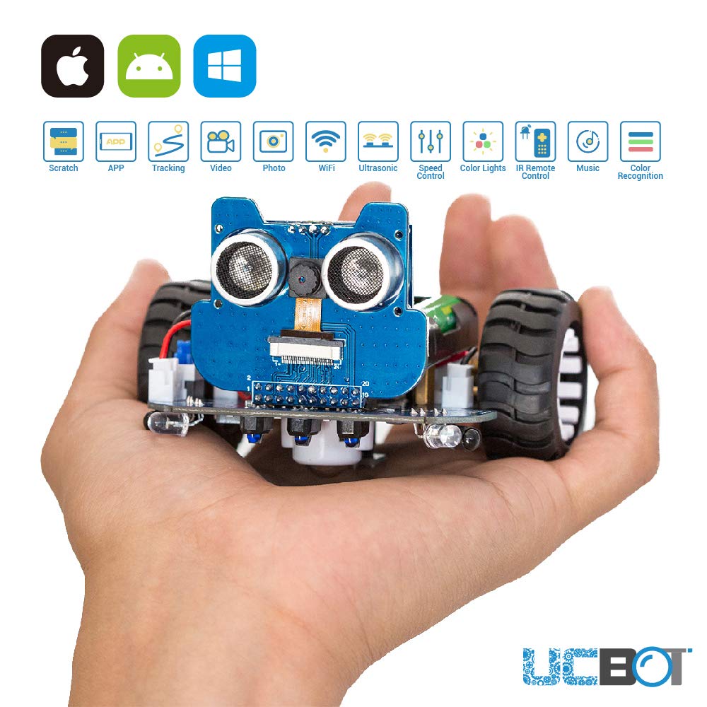UCTRONICS WiFi Robot Car Kit for Kids and Teens to...