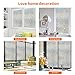 WPT 2 Pack Window Privacy Film 3D Decorative Self-Adhesive Window Film Static Cling Vinly for Reuseable Heat Control Mosic Sun Blocking Stained Glasses Home Office (35.4x78.7 Inches，2 Pack)