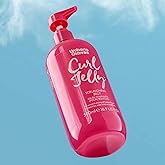 Umberto Giannini Curl Jelly XL 500ml (16.9 fl Oz) - Viral Award-Winning Curl Gel for Waves, Curls &amp; Coils | Defines, De-Frizzes &amp; Adds Shine | Medium Hold, No Crunch | Vegan &amp; Made in UK