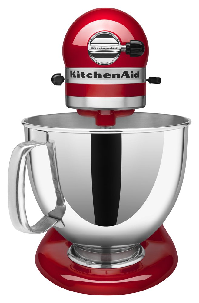 KitchenAid KSM150PSER - Batidora amasadora, color rojo (potencia 325): Amazon.es: Hogar