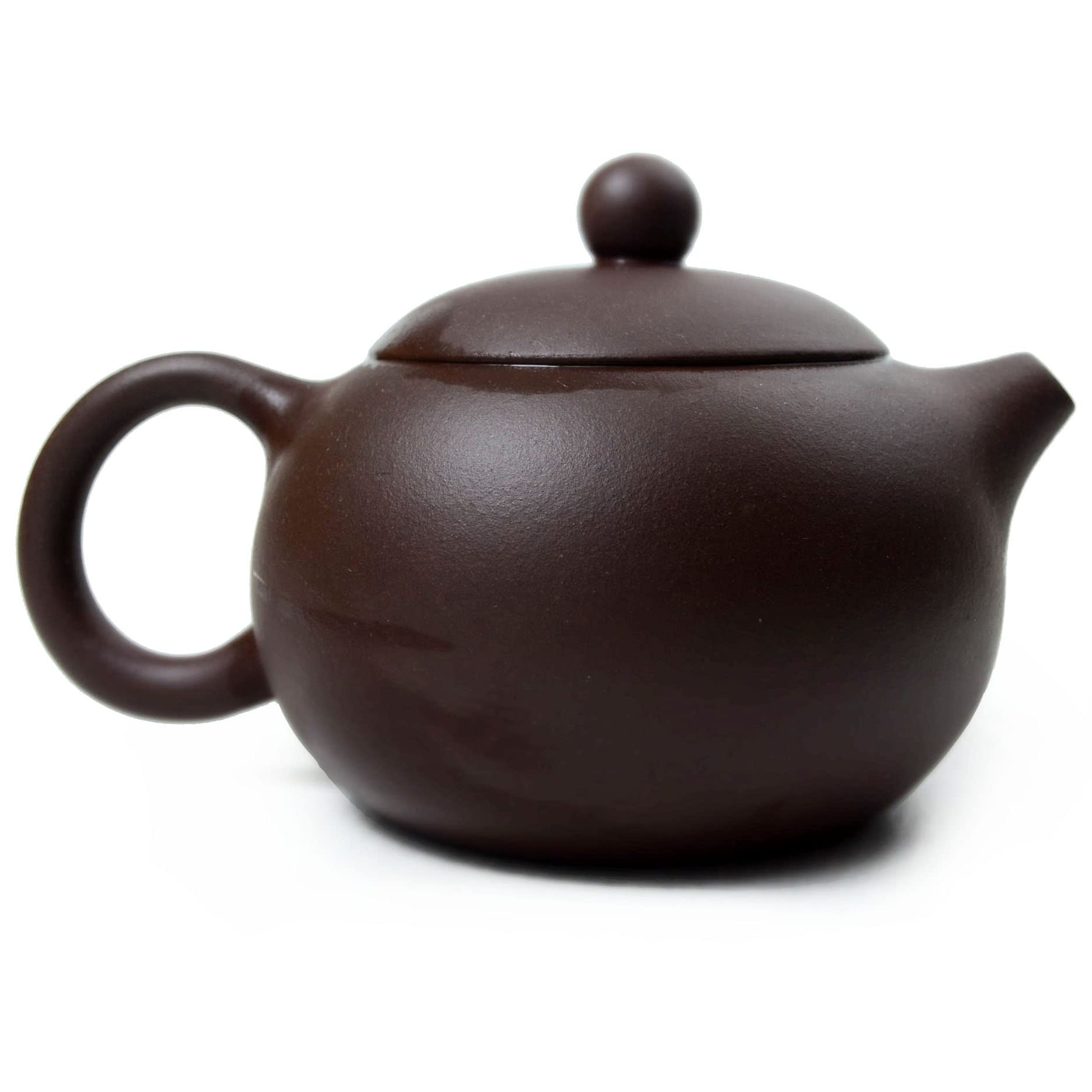 Teapot 6oz Chinese Yixing Xishi ZinI Clay Pots Ball Filter Infuser for Loose Tea (Spherical filter)