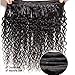 Ali Julia 10A Brazilian Virgin Curly Hair Weave one Bundle Deal Human Hair Weft Extensions Natural Color(8 inch)