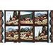 North American Wildlife Elk Panel Earth Fabric