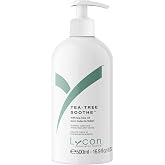 Lycon Tea Tree Soothe, Salon-Quality Post Wax Body Moisturizer with Tea Tree Oil, Rose and Chamomile, 16.9 oz
