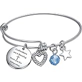 De&ai Godmother Bracelet First Communion Favors Gift Christening Bangle God Parent Gift Catholic Gift