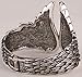 YACQ Women's Guardian Angel Wings Hinged Bangle Bracelets Fit Wrist Size 6.5 to 7.5 inch - Lead & Nickle Free - Women Biker Jewelry - Costume Accessories