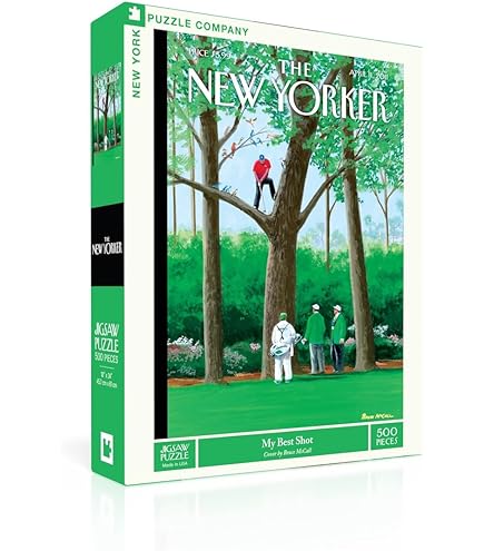 Amazon.com: New York Puzzle Company - New Yorker Winter Garden