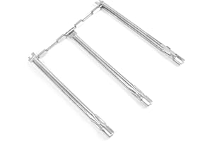 AOREWTGGH 69787 Grill Burner for Weber Spirit 300& II 300 Series, Grill Tube Replacement for Spirit E310 E320 E330 S310 S320 S330 SP330 with Up Front Controls, 18 Inch Stainless Steel Gas Grills Parts for Weber