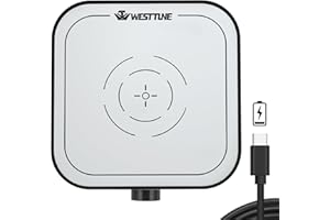 WEST TUNE Rechargeable 3000rpm Magnetic Stirrer Mixer with Stir Bar, Brushless DC Motor Max 3000ml Electric Magnetic Stir Plate Mixer（No Heating)