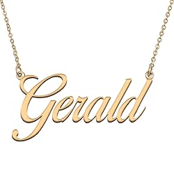 HUAN XUN Customized Custom Simple Any Name Necklace