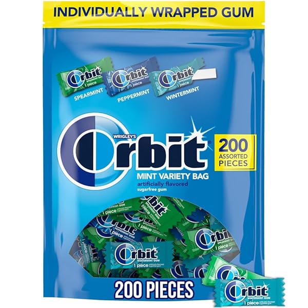 ORBIT PEPPERMINT, SPEARMINT, & WINTERMINT ASSORTED SUGAR FREE...