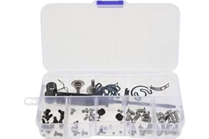 Fomiyes Sewing Machine Accessories Kit with Heavy Duty Bobbin Case Spring Miniature Metal Screws Shuttle Hook Fasteners for I