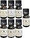 Abbys Aromas Premium Floral Fragrance Oil 7 Fragrances (6 + 1 Bonus Scents = 7 Total), Vegan, Phthalates Free