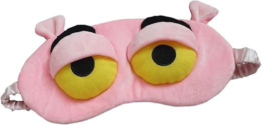 YBEATY Schlafmasken Für Kinder - 2 Stück Süße Tier-Augenmasken Aus Weichem Plüsch