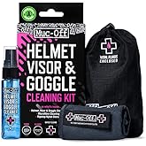 Muc Off 202 Visor, Lens &amp; Goggle Cleaning Kit, Blue, 0.030 l