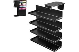 for Ninja Thirsti Pods Storage Organizer 4-Tier, Flavor Dispenser Rack for Ninja Thirsti WC1001 Drink System, Space-Saving Co