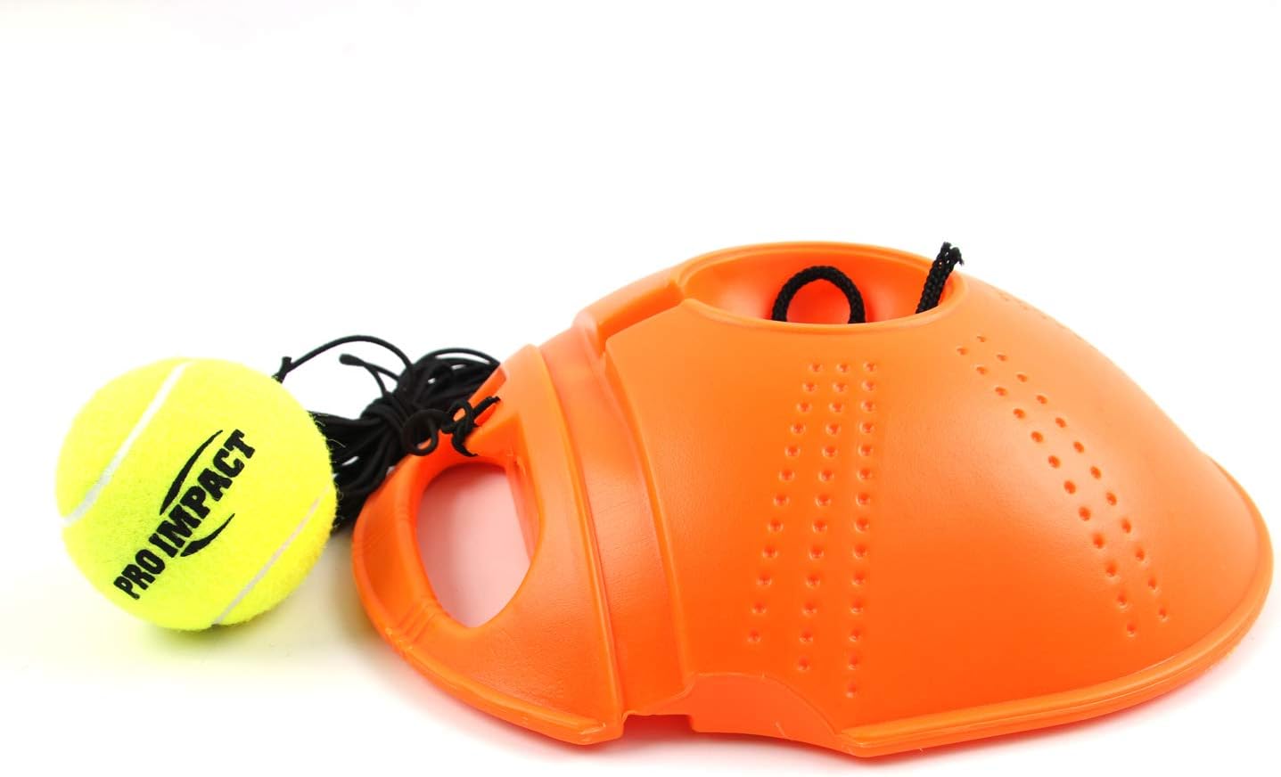 Pro Impact Tennis Trainer Rebounder Ball, Trainer Cemented Baseboard with Rope, Perfect Solo Tennis Trainer : Sports & Outdoors
