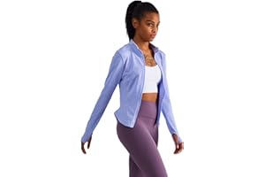 sphinx cat Womens Athletic Long Sleeve Full Zip Running Track Jacket Workout Yoga Sportwear with Thumb Holes Slim Fit