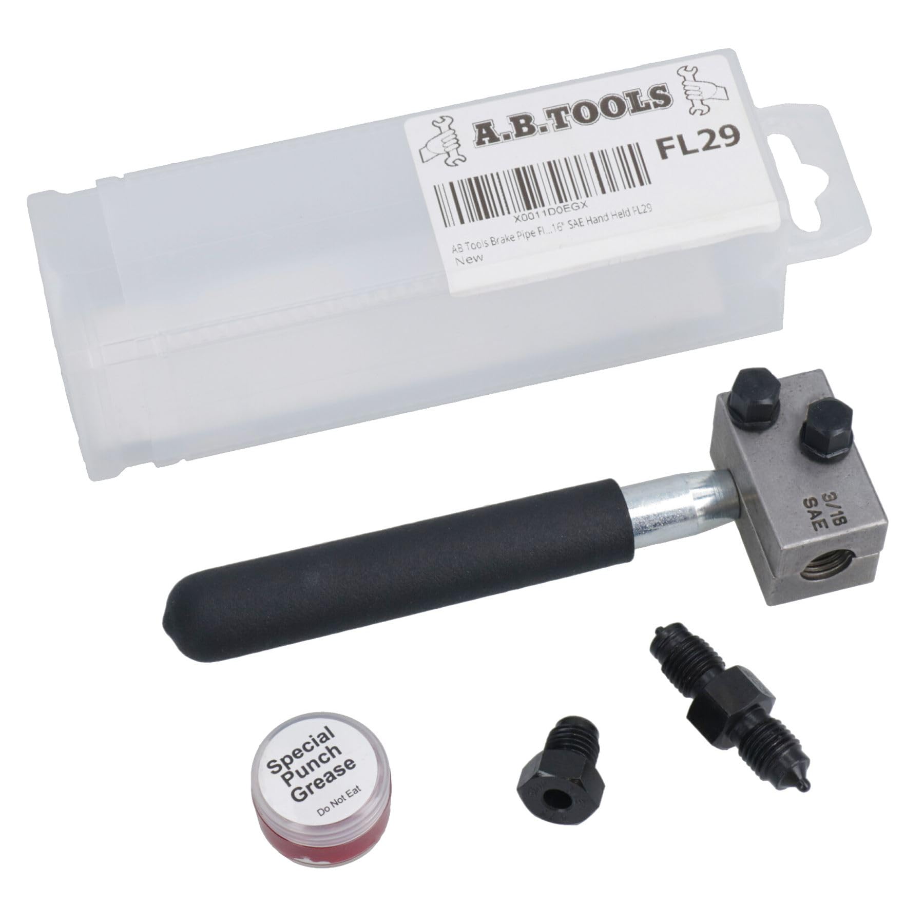 AB Tools Brake Pipe Flaring Tool Professional In-situ 3/16" SAE Hand Held FL29