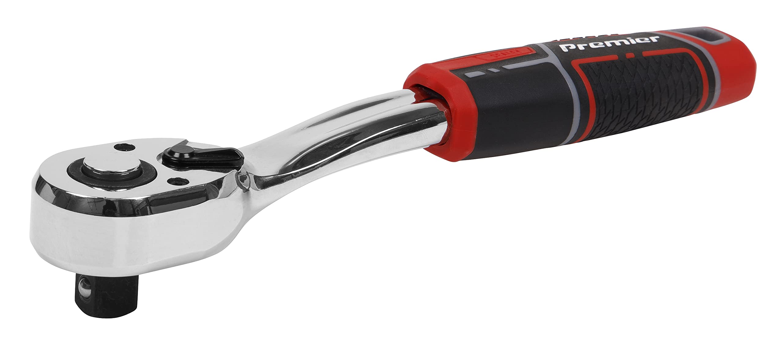 Sealey Premier Pear-Head Offset Ratchet Wrench 1/2" Sq Drive with Flip Reverse - AK8939