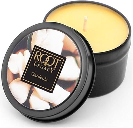 Gardenia 30 hora Root Legacy vela en una lata: Amazon.es: Hogar