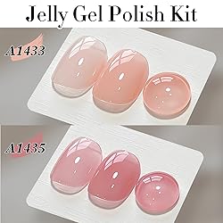 Double Rhythm Gel Nail Polish Set of 6 Colors Baby