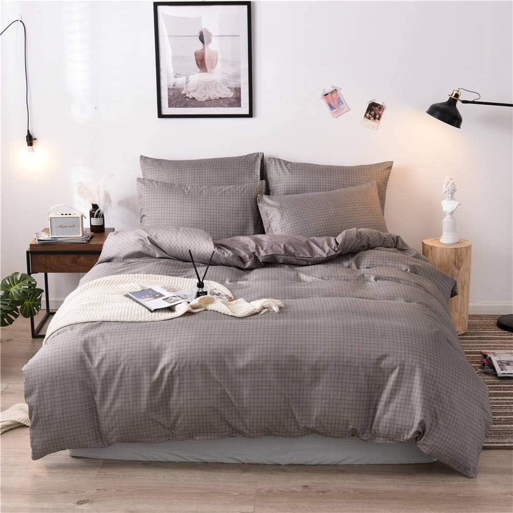 Audrey Brown Double Duvet Cover Duvet Covers Duvet Set Double Soft Duvet Cover Bed Cover King
