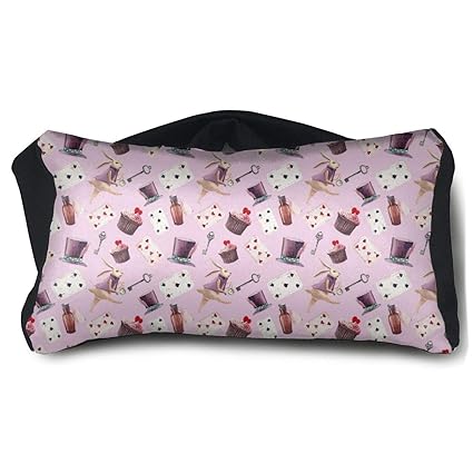 Amazon Com Rocksky Magic Rabbit Poker Card Pink Eye Mask Pillow