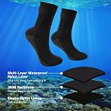 flintronic 3mm Neoprene Socks Velcro Anti-slip Thermal Water Socks Men Women view 6