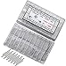 TFSeven Watch Spring Bars, 360Pcs 8-25mm Professional Watch Wristband Stainless Steel Link Pins Repair Replacement Pin Tool Kit Set