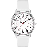 Asan Ge Watches for Women, Fashion 3ATM Waterproof Minimalist Lightweight Easy-to-Read Analog Silicone Watch Suitable for Daily Work, Leisure, Outdoors