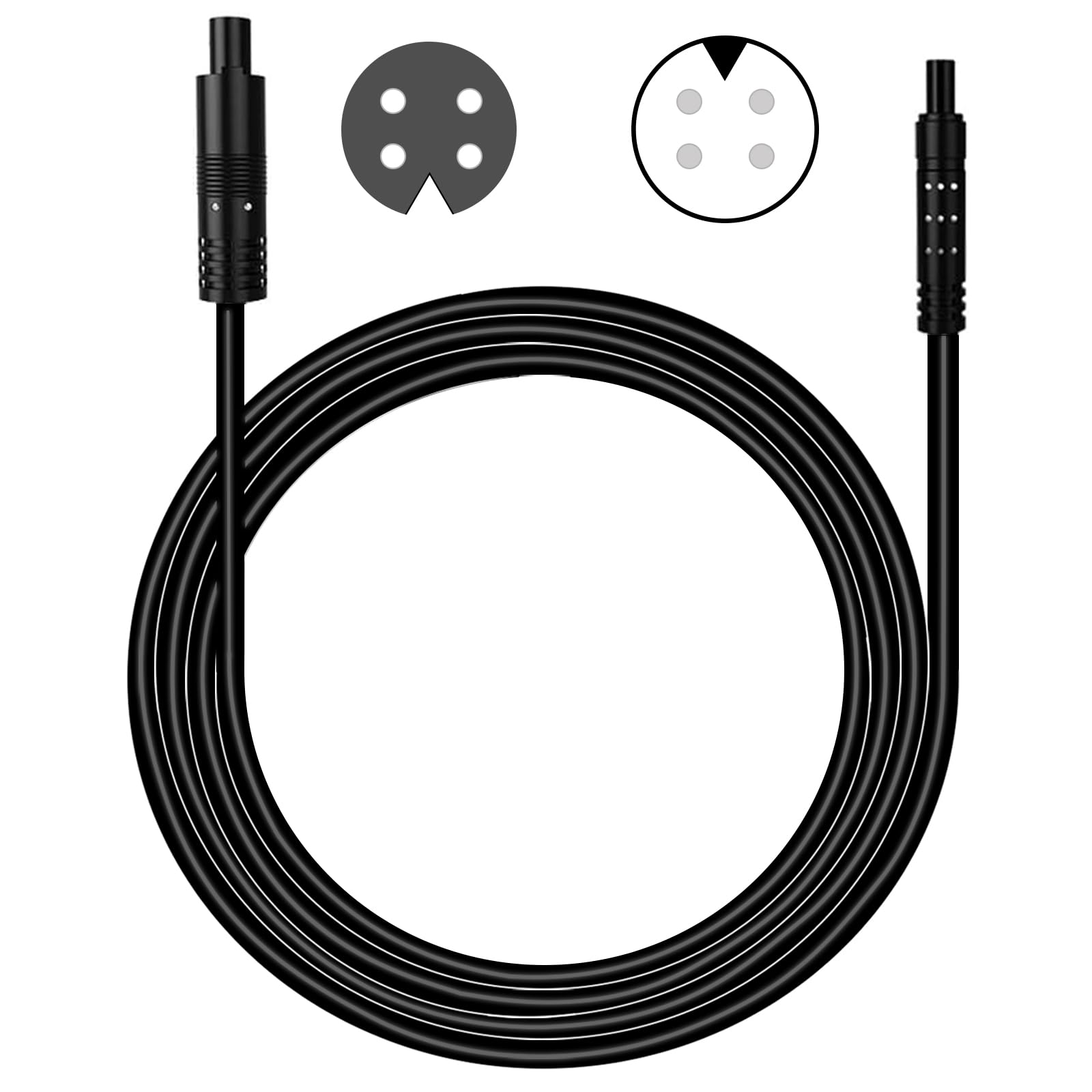 Photo 1 of Aienxn 4 Pin 16.5FT Male to Female Backup Camera Extension Cable, Rear View Camera Extension Cord for Dash Cam Mirror Cam Rearview Cameras, Suitable for Car Pickup Truck SUV Trailer