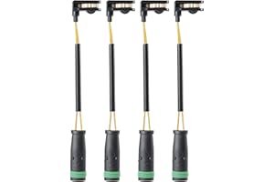 BINB ROAD 4Pcs Front and Rear Brake Pad Wear Sensor 9065401517 Compatible with Mercedes Benz Sprinter 1500 2500 3500 Metris