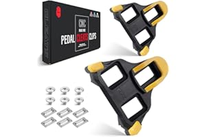 CNC Road Bike Cleats for Shimano SPD SL（SM-SH10/SM-SH11/SM-SH12） Cleat,Cycling Cleats Compatible Shimano SPD-sl 0 2 6 Degree 