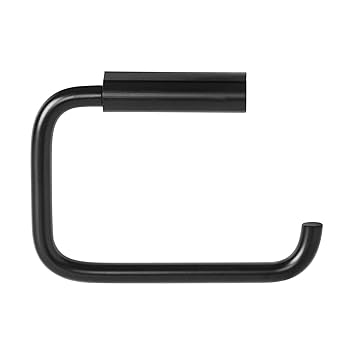 Blomus 69083 - WC-Rollenhalter - Toilettenpapier-Halter - MODO - schwarz