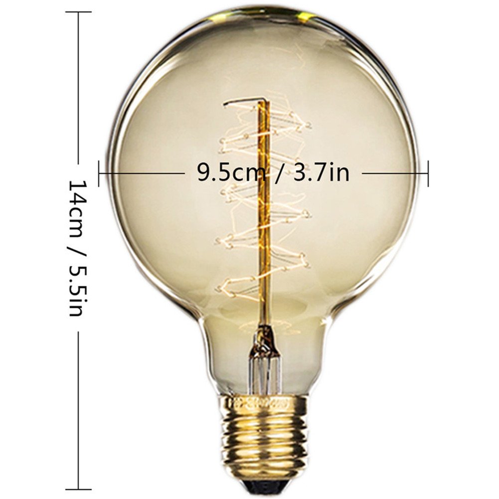 Ampoule à vis Edison E27 40 W 220 V Style vintage antique Ampoule à