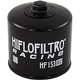 HiFloFiltro HF153RC Black RC High Performance Premium Oil Filter, Single
